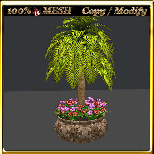 LW_ Mesh Palm with Primroses 2