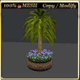 LW_ Mesh Palm with Primroses 3