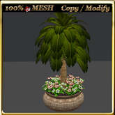 LW_ Mesh Palm with Primroses 4