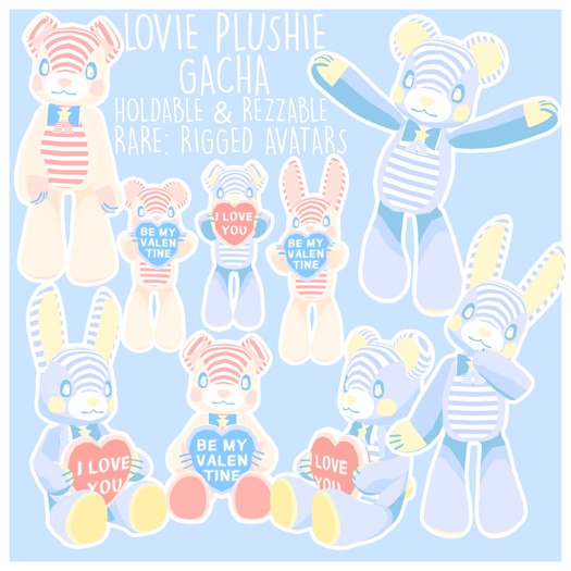 TV \\ LOviE PLushiE {blu bun} REZ_BEMINE