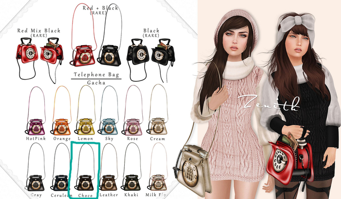 =Zenith=CallMe bag (Choco)