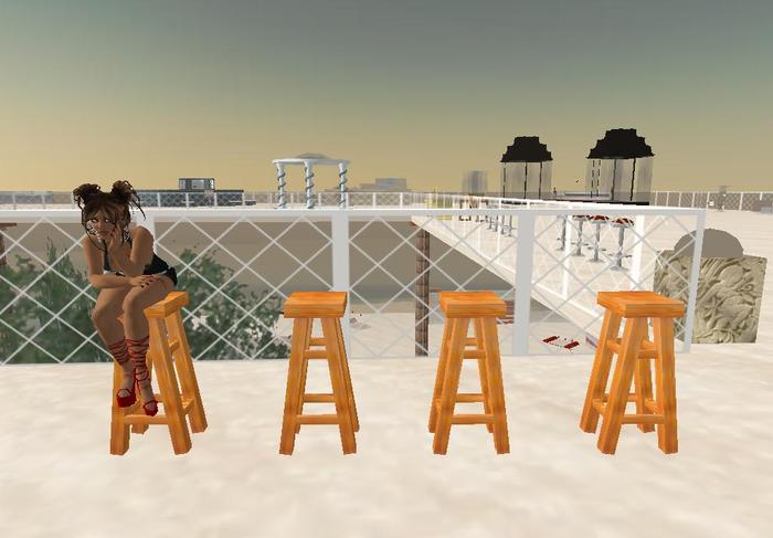 Tropical Bar Stools- ANIMATED!