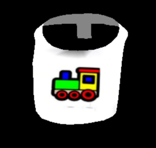 Enigma Babies train bib