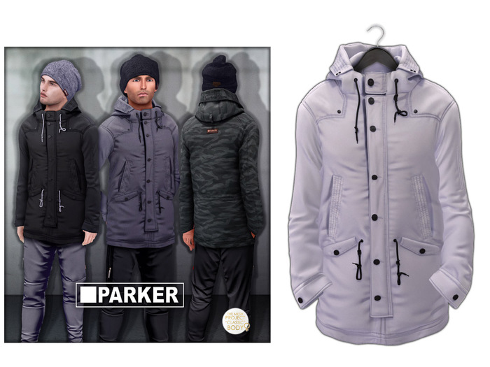 .:PARKER:. Mark PARKA.WHITE