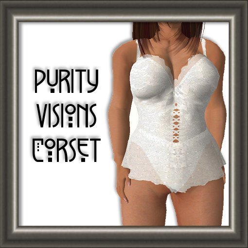 Jaded Visions-Purity Visions Corset