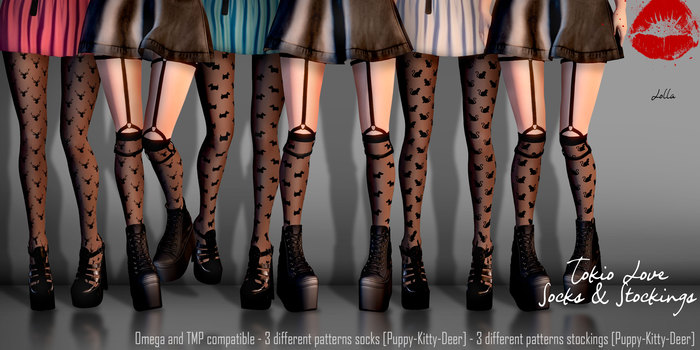 LOLLA - Tokio Love - Socks & Stockings