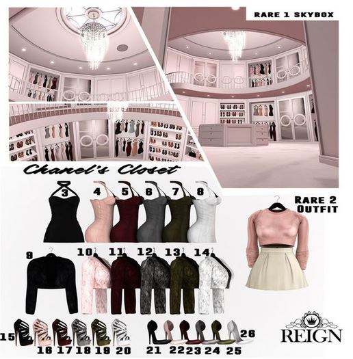 REIGN.- KAPPA HEELS (Belleza) BLACK- #21