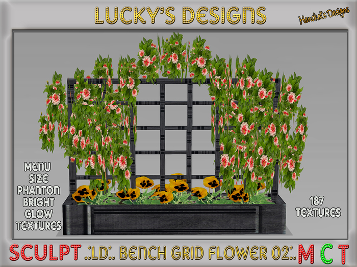 .:LD:. Bench Grid Flower 02:.