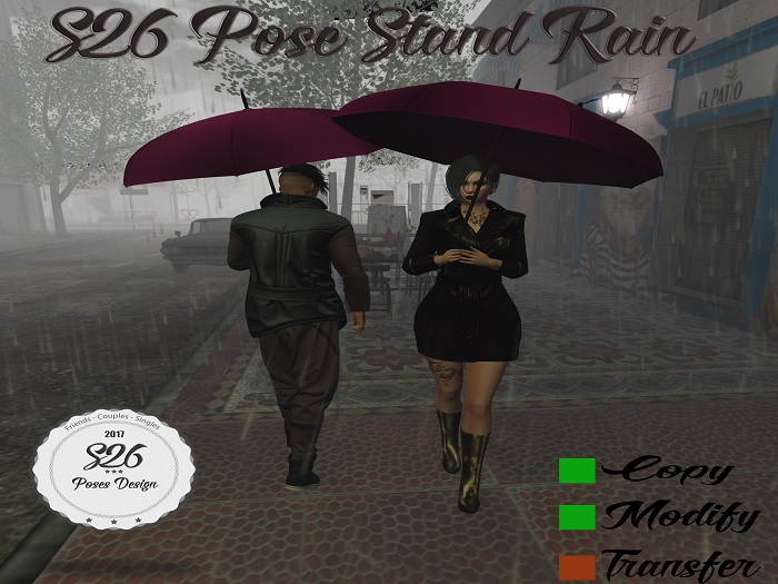 S26 Pose Stand Rain