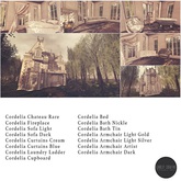 Scarlet Creative The Arcade Mar 17 Cordelia Curtains Blue MT