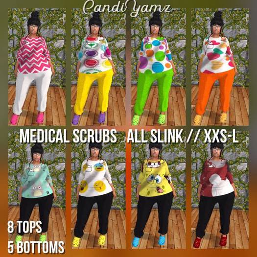 Second Life Marketplace *CY* Medical Scrubs // (Wear)
