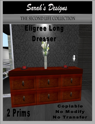 Eligree Long Dresser (Boxed)