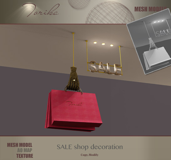Torika SALE Shop Decoration