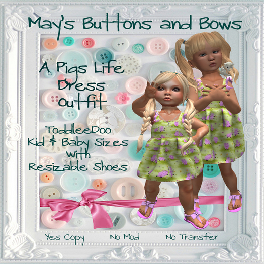 MBB * A Pigs Life Dress Outfit (K&B)