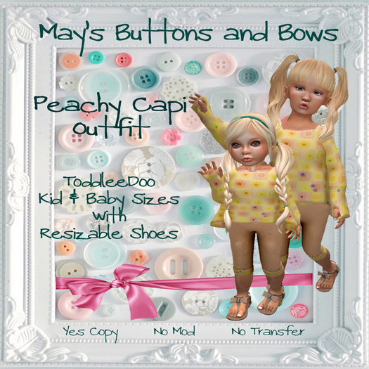 MBB * Peachy Capri Outfit (K&B)