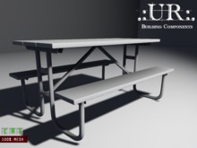 .:UR:. Spring Picnic Table - II (full perm mesh)