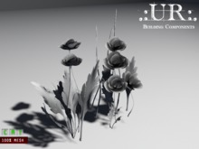 .:UR:. Flowers - Poppy (full perm mesh)