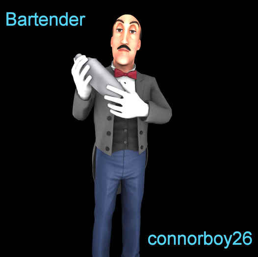 Mutresse - Ribald Butler - Bartender