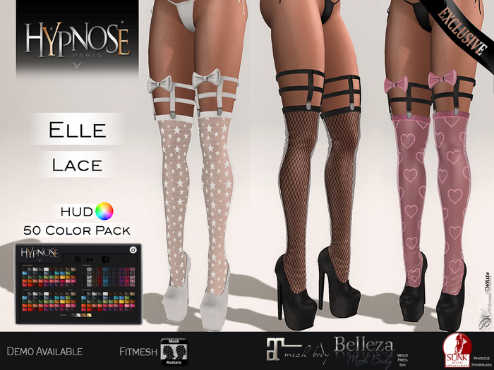 HYPNOSE - ELLE LACE BOOTS