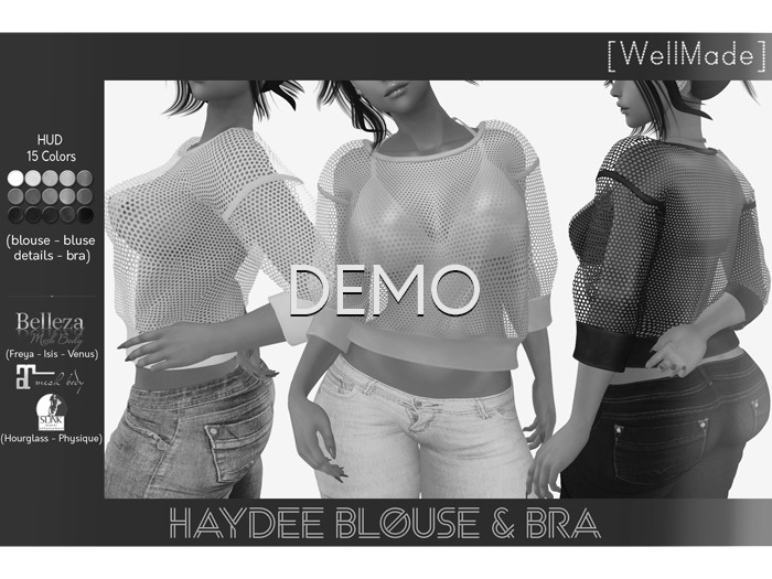 [WellMade] Haydee Blouse & Bra DEMO