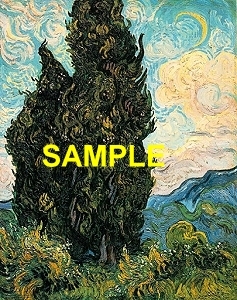 Vincent van Gogh - Cypresses