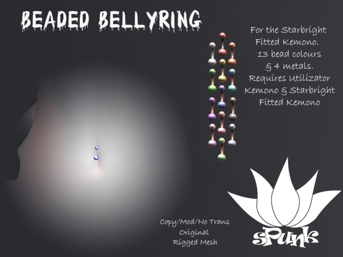 sPunk - Beaded Bellyring