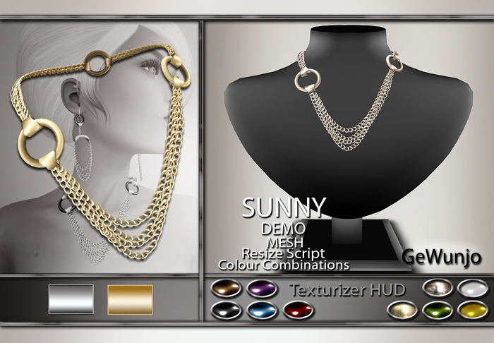 GeWunjo : SUNNY necklace DEMO
