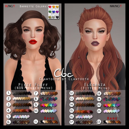 Clawtooth: Eleganza (20: Rainbow Pack)
