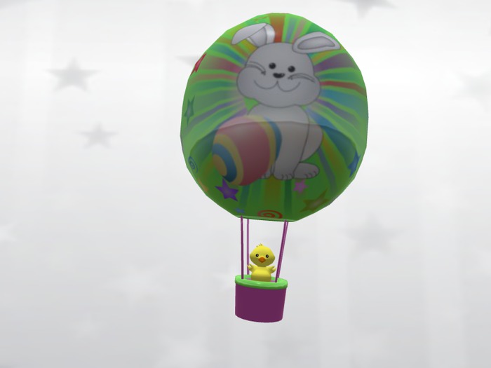 Easter Chick & Egg Balloon Shoulder Buddy(Add me)