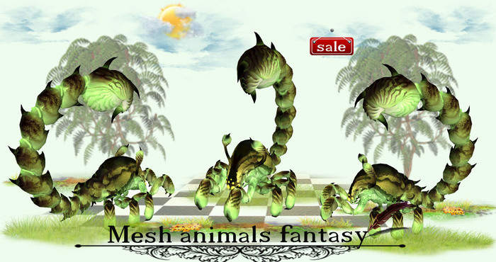 Mesh animals fantasy(copy&modify) v 36