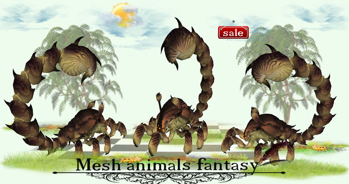 Mesh animals fantasy(copy&modify) v 39