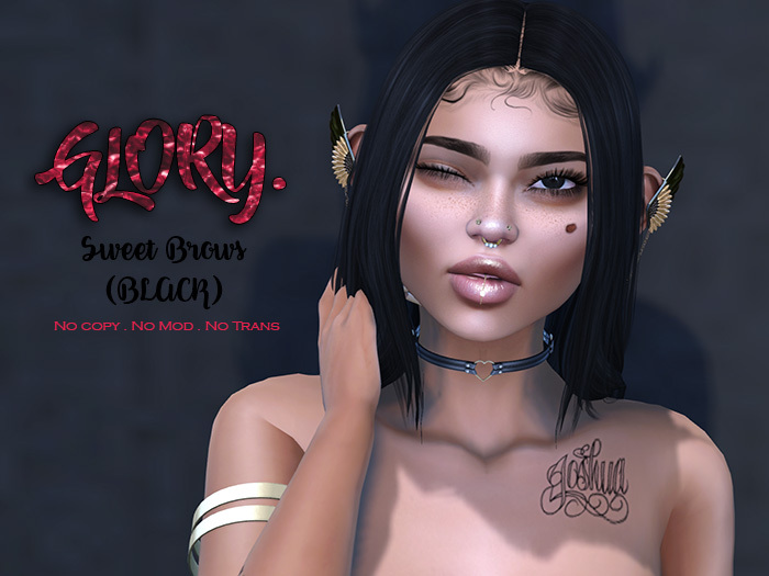 GLORY. Sweet Brows (Black) -- OMEGA