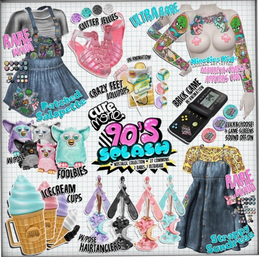 CUREMORE / 90's Splash! / Icecream Cup / ROSE