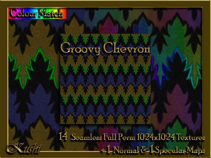 Groovy Chevron Textures