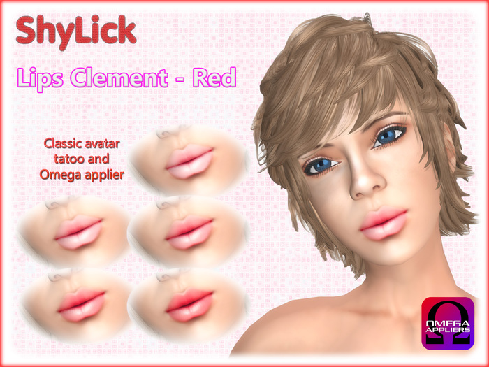ShyLick DEMO: Clement Lips Red