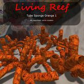 Inochi Reef : Tube Sponge Orange 1