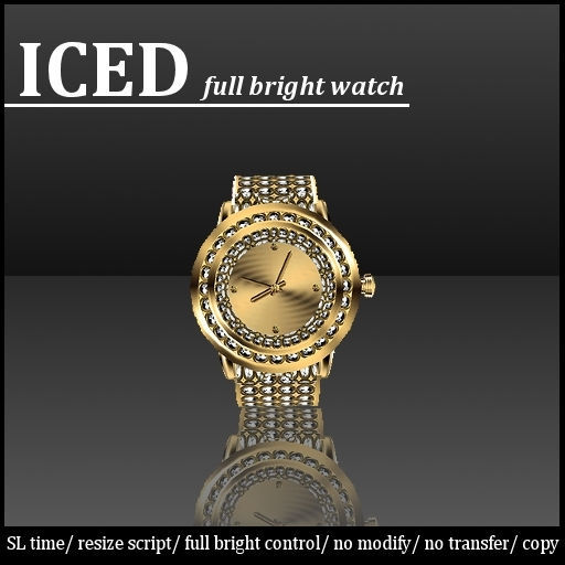 [DEMO] Watch - ICED Gold        -RYCA-