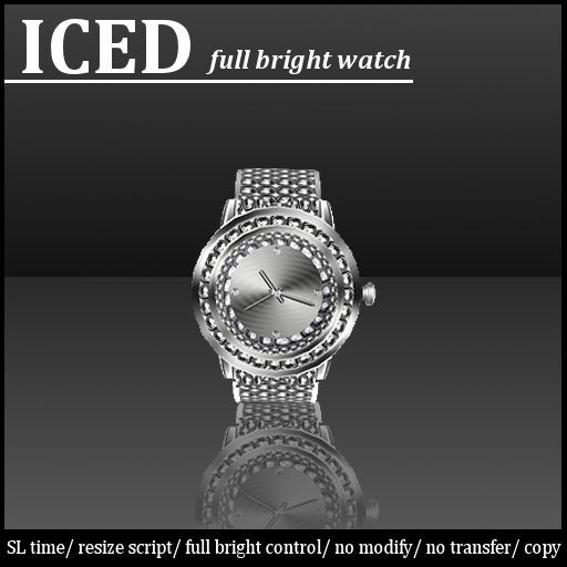 Watch ICED Platinum       -RYCA-