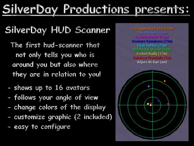 SilverDay HUD Scanner