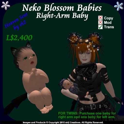 sh2 Neko Blossom Baby Right v2.0