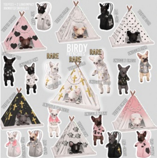 Birdy - Frenchie - Bag - Cross