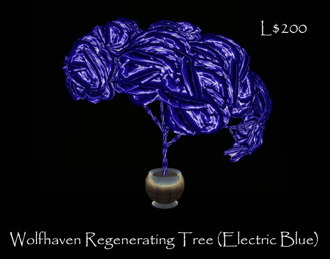 Wolfhaven Regenerating Tree (Electric Blue)