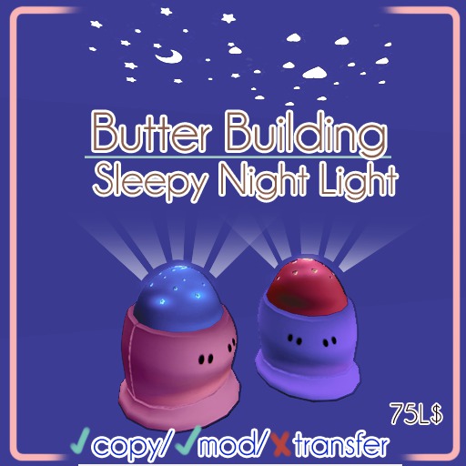 Butter Building - Sleepy Night Lights (Heart and Star pack)