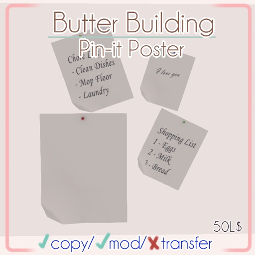 *B B* - Pin-It Poster ( Click to Unpack! )