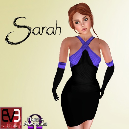 ~E~ Dress Sarah Blue