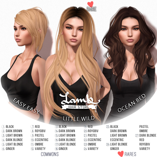 Lamb. Little Wild - Pack 3 - RARE