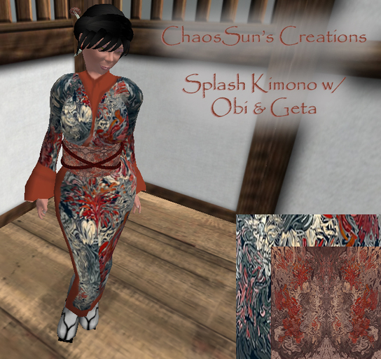 Splash Kimono