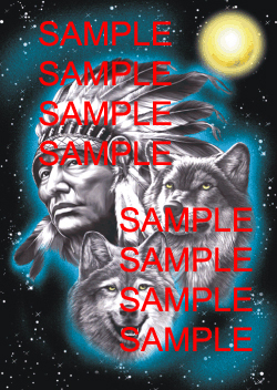 Wolf Spirit Painting