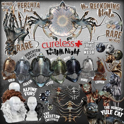 CURELESS [+] The Twelfth Night / Exoskeleton / MOSS