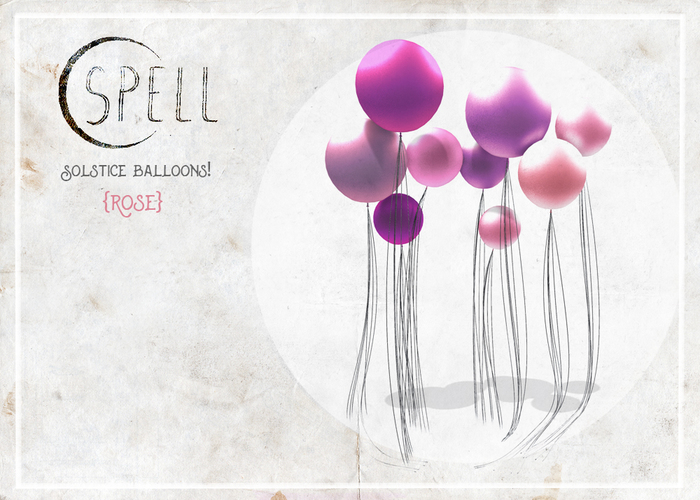 SPELL : Solstice Balloons! {rose }